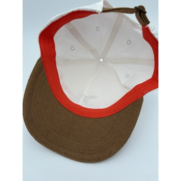 Walt Disney Studios Hat White Mickey Mouse Adjustable Cap Wool Brim 100 Year - Picture 4 of 6